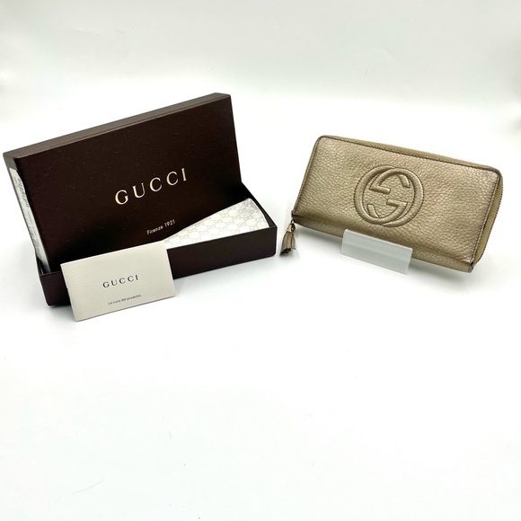 GUCCI SOHO ZIP WALLET - Picture 1 of 17